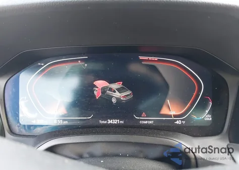 2022 BMW 330I z USA, uszkodzony, nr VIN 3MW5R1J02N8C57073